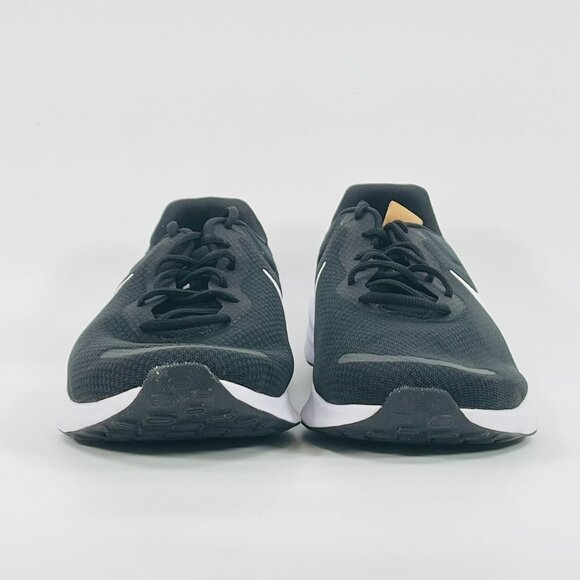 Nike Revolution 7 WIDE \'Black White\' FB8501-002 size 12